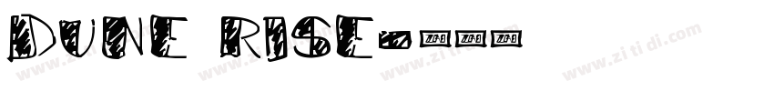 DUNE RISE字体转换
